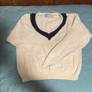 Cream Cable knit sweater